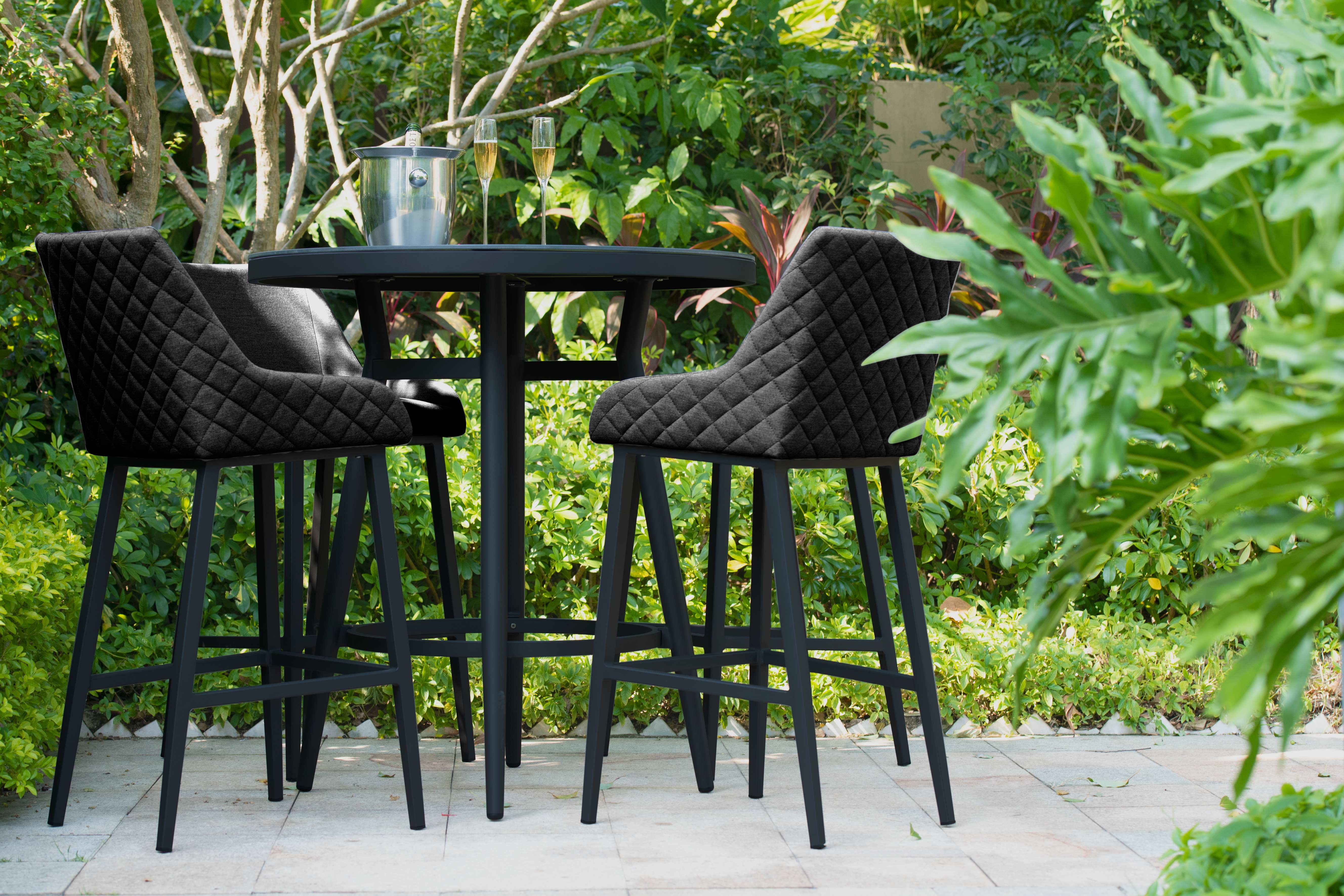 Set of 4 outdoor bar deals stools